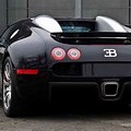 Blue Bugatti Veyron Back View