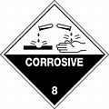Brady Corrosive Sign