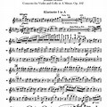 Brahms Violin Concerto Sheet Music