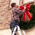 Brick Chimney Wreath Holder