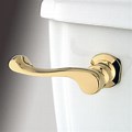 Brushed Brass Toilet Flush Lever