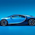 Bugatti Chiron Side View
