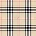 Burberry Pattern Synthetic Fabric
