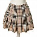 Burberry Plaid Pleated Skirt