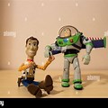 Buzz Lightyear Holding Woody
