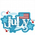 Calendar July Month Clip Art