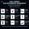 Calisthenics Workout Plan for Beginners with No Equipment