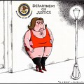 Cartoon Justice Department