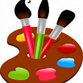 Cartoon Paint Brush Clip Art
