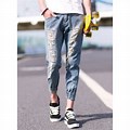 Celana Jeans Jogger