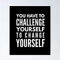 Challenge Yourself Poster
