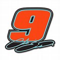 Chase Elliott 9 Logo Orange