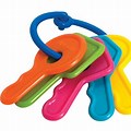 Child Plastic Different Colored Keys