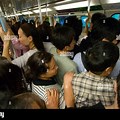 China Train Packed