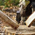 Chopping Firewood