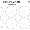 Circle Template Diameter 6 Cm