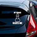 Clapped Out Car Funny Stickers