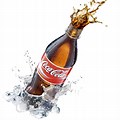 Coca-Cola Cold Bottle PNG