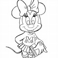 Coloring Book Images of Mini Mouse