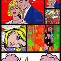 Comic Book Pop Art Collage