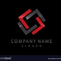 Company Logo with Black Background