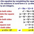 Complete Quadratic Equation