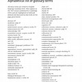 Computer Terms Glossary in Alphabetical Order