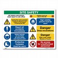 Construction Safety Signs and Symbols