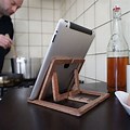 Cool Wooden iPad Stand