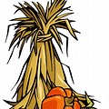Corn Stalk Harvest Clip Art