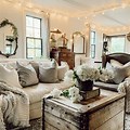 Cozy Rustic Living Room Interior Design