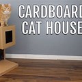 DIY Cardboard Cat Hideaways