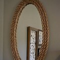 DIY Rope Round Mirror
