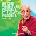 Dalai Lama Quotes Be Kind Whenever Possible