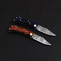 Damascus Pocket Mini Knife Set