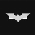 Dark Batman Logo Wallpaper 4K