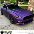Dark Purple Matte Car Paint