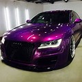 Dark Purple Metallic Car Paint