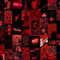 Dark Red Grunge Aesthetic