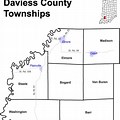 Daviess County Indiana Township Map