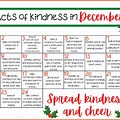 December Kindness Challenge for Kids