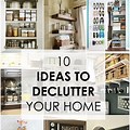 Decluttering Home Ideas