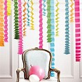 Decor Ideas with Streamers