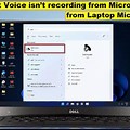Dell Laptop Microphone Not Working