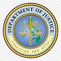 Department of Justice Logo Stickers
