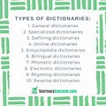 Different Kinds of Dictionaries