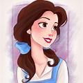 Disney Princess Belle Sketch Fan Art
