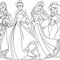 Disney Princess Comfy Squad Colouring Pages
