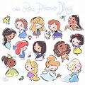 Disney Princess Drawing Cartoon Vinyl