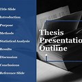 Dissertation Thesis Presentation Outline